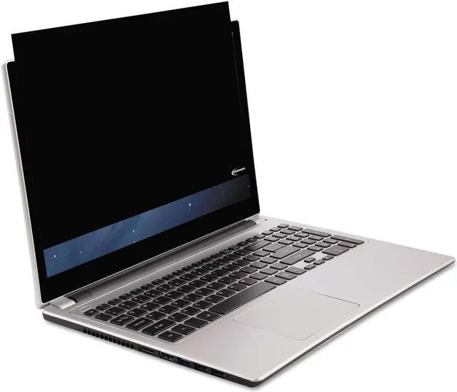 Alt view image 15 of 18 - Blackout Privacy Filter for 15.6" Widescreen Notebook, 16:9 Aspect Ratio BLF156W