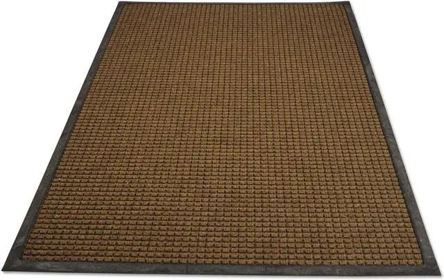 Alt view image 8 of 10 - Guardian                                 WaterGuard Wiper Scraper Indoor Mat, 36 x 60, Brown