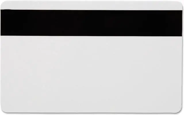 Alt view image 4 of 12 - Baumgartens PVC ID Card - 2.12" Width x 3.37" Length - White BAU80340