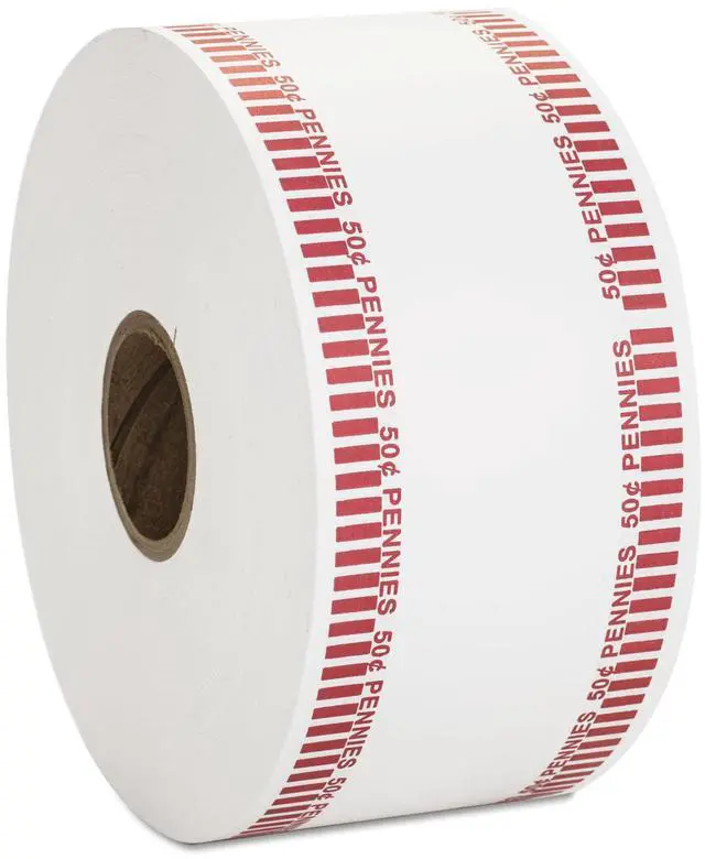 Alt view image 9 of 14 - Coin-Tainer Automatic Coin Rolls Pennies $.50 1900 Wrappers/Roll 50001