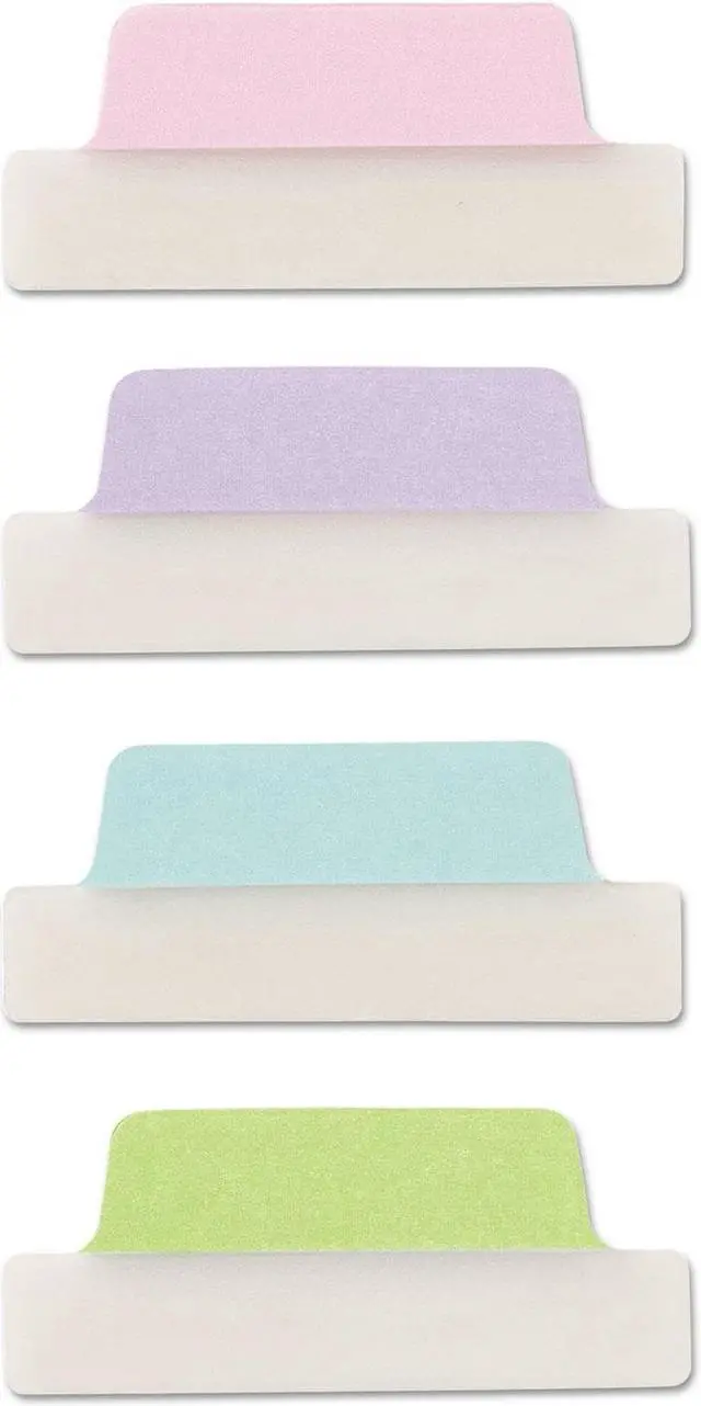 Alt view image 11 of 16 - Avery Tab,3.5"w,Pstl,24/Pk,Ast 74769