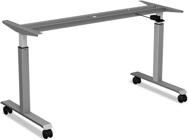 Alt view image 11 of 16 - Alera Casters for Height-Adjustable Table Bases Black 4/Set HT3004