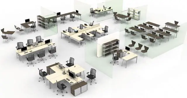 Alt view image 15 of 17 - Linea Italia Trento Line Dividing Panel Polycarbonate 47-1/8 x 1 3/4 x 15-1/2