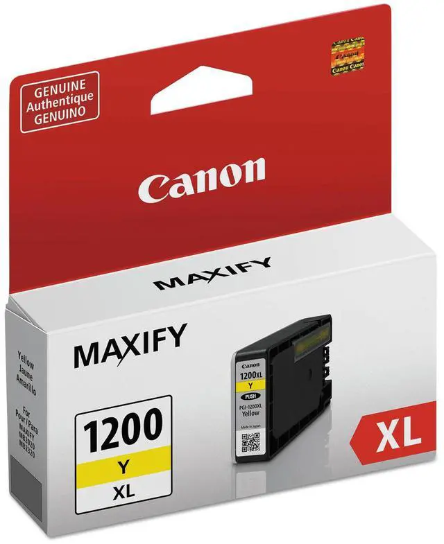 Alt view image 13 of 13 - PGI-1200XL YELLOW INK TANK FOR