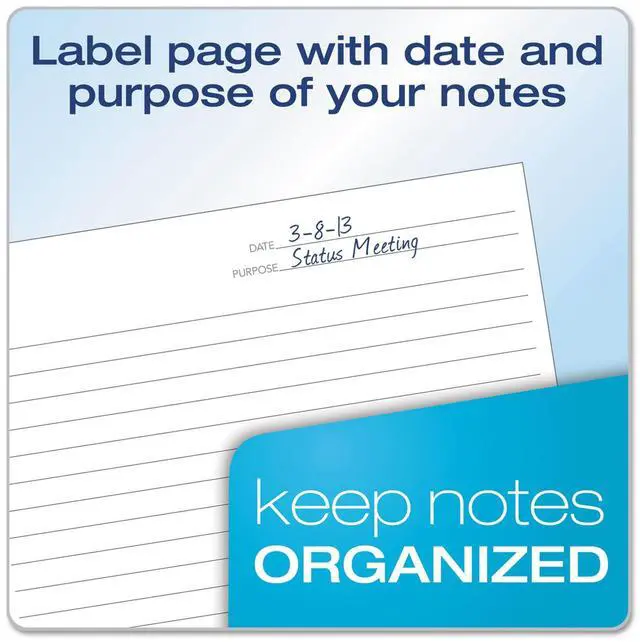 Alt view image 3 of 16 - Tops Note-Taking System Notebk Wire 20 lb 11"x9" 100Shts WE 90223