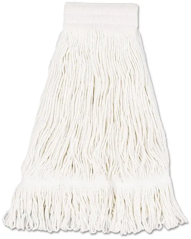 Alt view image 5 of 6 - Boardwalk Mop Head Pro Loop Web/Tailband Premium Saddleback Head Ctn 24-oz. WH 12/CT 524C