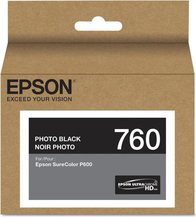Alt view image 14 of 14 - Epson UltraChrome HD T760 Original Ink Cartridge T760120