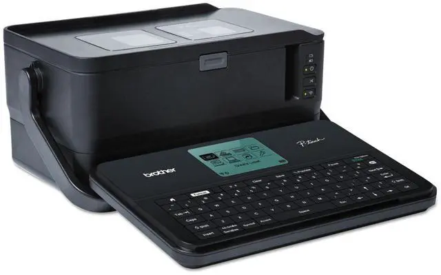 Alt view image 16 of 20 - Brother P-touch PTD800W Thermal Transfer Printer - Desktop - Label Print