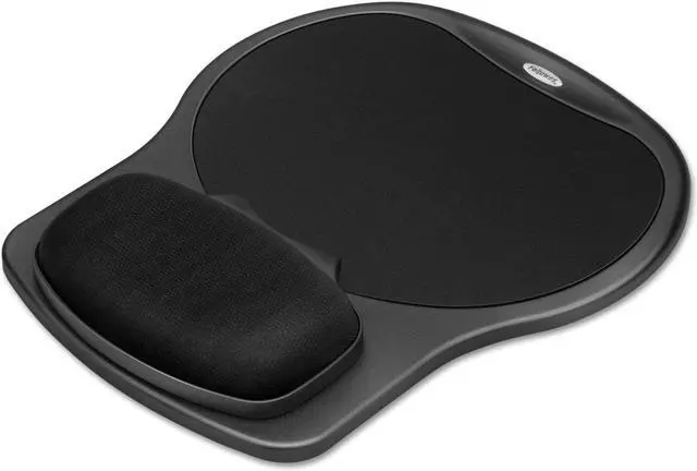 Alt view image 13 of 15 - Fellowes 93730 Easy Glide Gel Mouse Pad with Wrist Rest