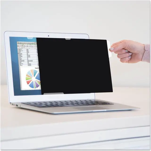 Alt view image 15 of 17 - Fellowes FEL4815001 27.0" Blackout Privacy Filter