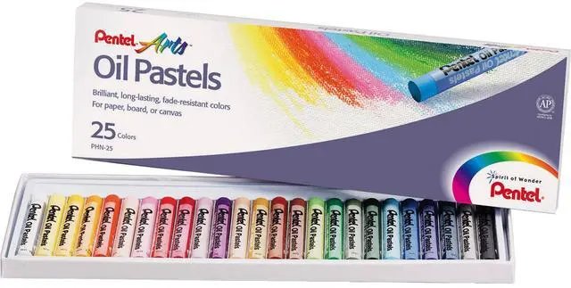 Alt view image 7 of 10 - Pentel Round Stick Oil Pastel 1 ST