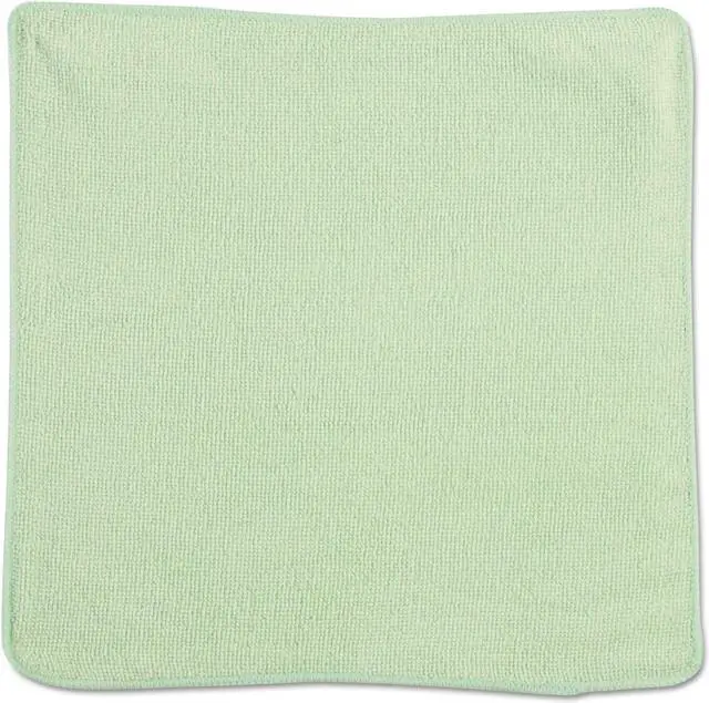 Alt view image 7 of 14 - Rubbermaid Commercial Microfiber Cleaning Cloths 12 x 12 Green 24/Pack 1820578