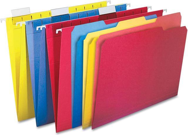 Alt view image 2 of 5 - Pendaflex Essentials Combo Kit Hanging File Folders 1/3 Tab Letter Assorted 12 Sets/Box 16157