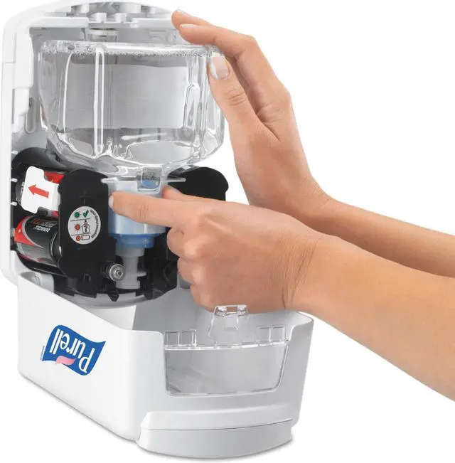 Alt view image 17 of 18 - PURELL LTX-7 Touch-Free Dispenser 700mL White 132004