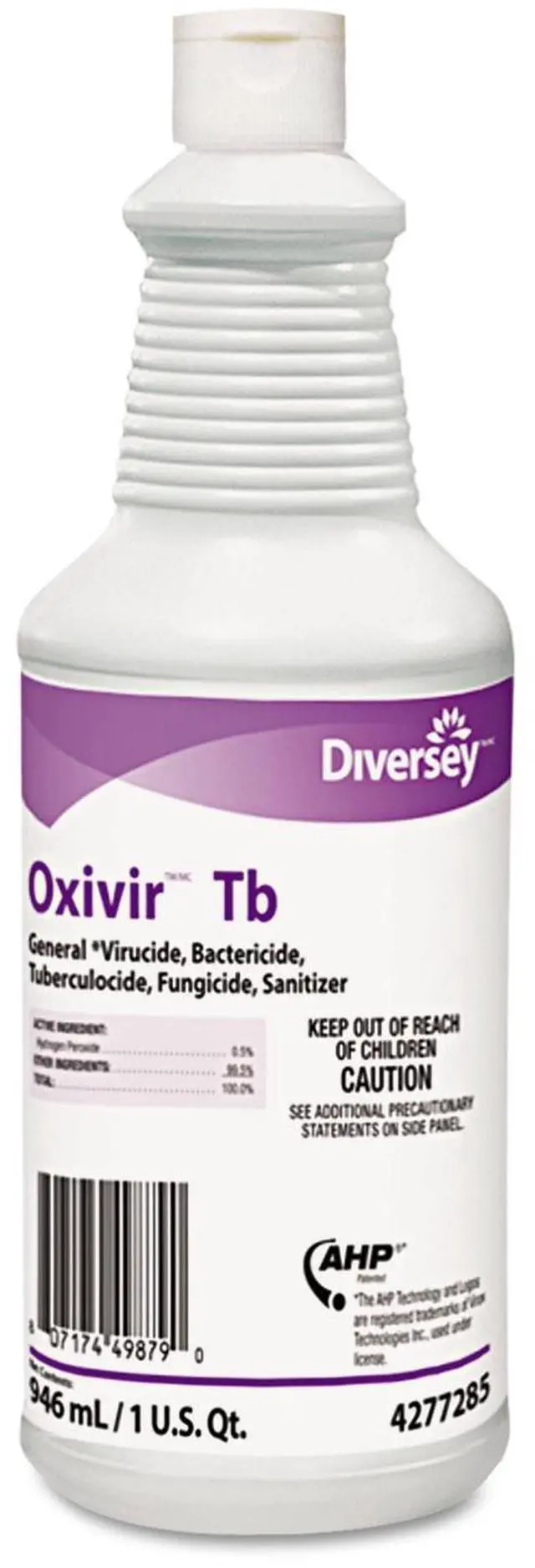 Alt view image 3 of 4 - Diversey 4277285 Oxivir Tb One-Step Disinfectant Cleaner