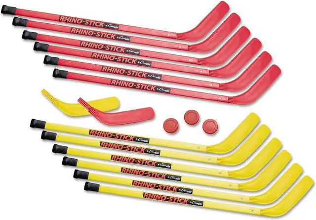 Alt view image 3 of 4 - Rhino Stick Elementary Hockey Set, 36", Plastic