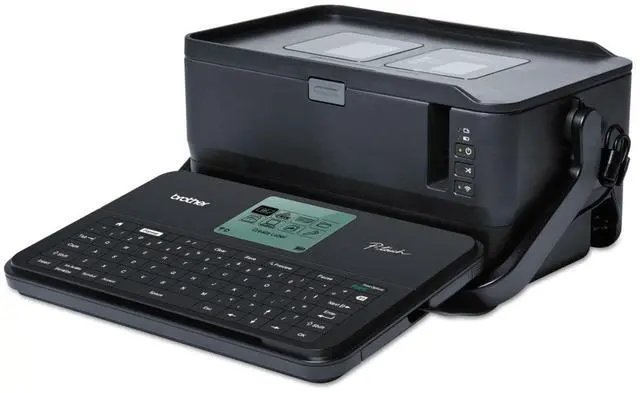 Alt view image 17 of 20 - Brother P-touch PTD800W Thermal Transfer Printer - Desktop - Label Print