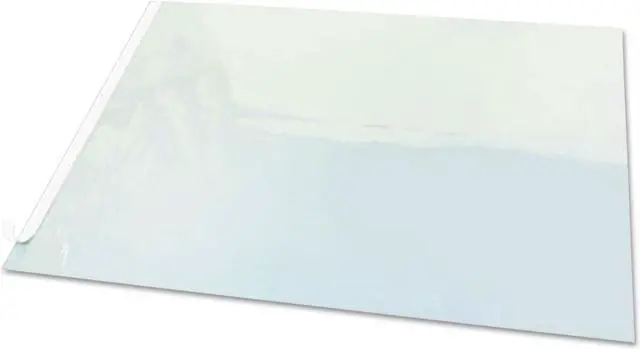 Alt view image 2 of 9 - Artistic Second Sight Hinged Clear Desk Protector  Plastic - Clear