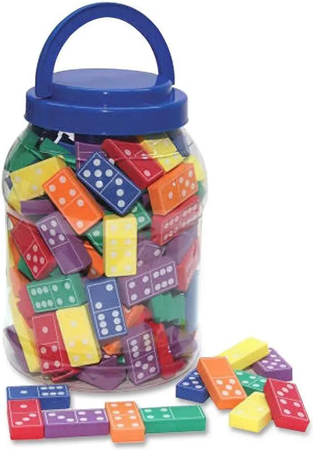 Alt view image 4 of 4 - Wonderfoam Dominos, 168 Pieces, Multi, Sold as 1 Set