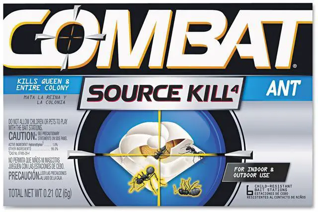 Alt view image 7 of 9 - Combat Source Kill 0.21 Oz. Solid Ant Bait Station (6-Pack) DIA 45901CT