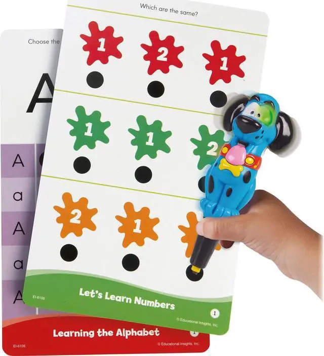 Alt view image 10 of 11 - Educational Insights Getting Ready For School Hot Dots Set