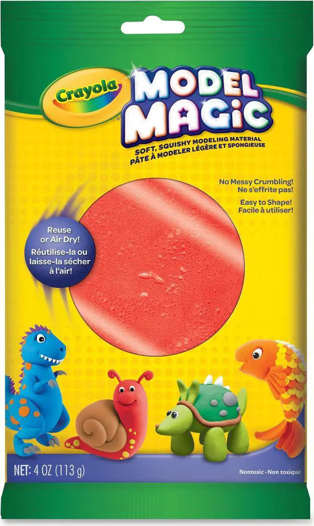 Alt view image 11 of 17 - Crayola Model Magic 4oz-Red