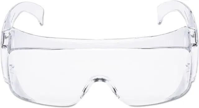 Alt view image 8 of 11 - 3M Tour-Guard V Protective Eyewear - Frameless OTG - Clear Single Lens - 100/Carton TGV01-100