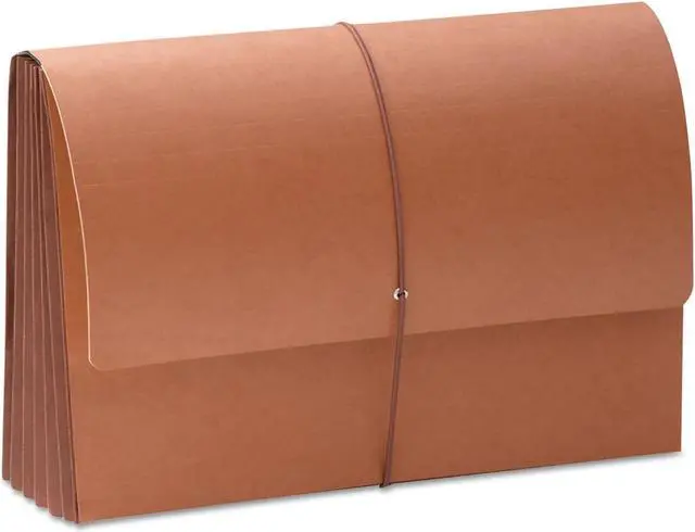 Alt view image 2 of 8 - Smead TUFF 5 1/4" Exp Wallets Manila/Redrope Legal 71166