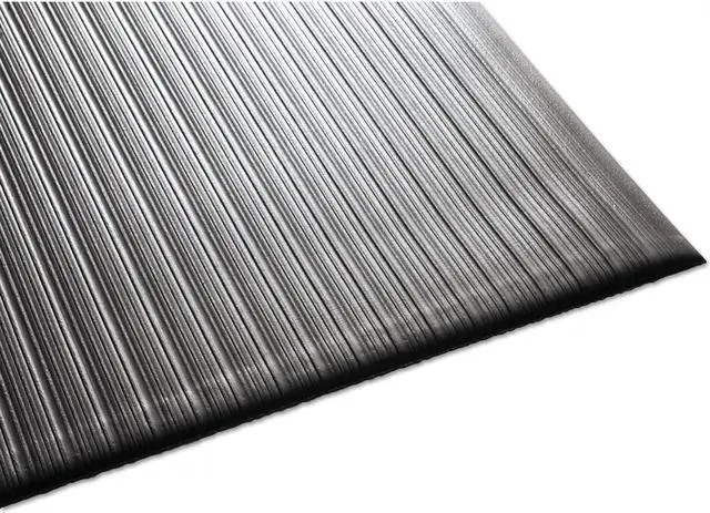 Alt view image 6 of 10 - Guardian Air Step Antifatigue Mat, Polypropylene, 24 X 36, Black 24020302