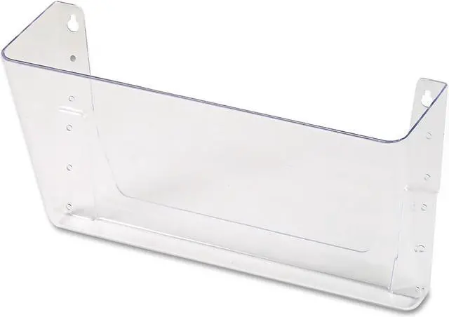Alt view image 8 of 10 - Universal Add-on Pocket for Wall File Letter Clear 53692