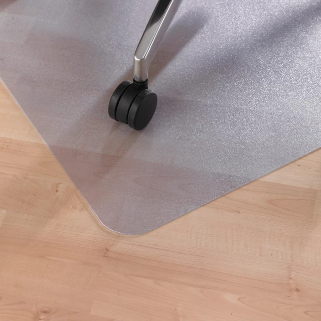 Alt view image 3 of 16 - Cleartex® Enhanced Polymer Rectangular Chair Mat for Hard Floors - 48" x 60" FRECO124860EP