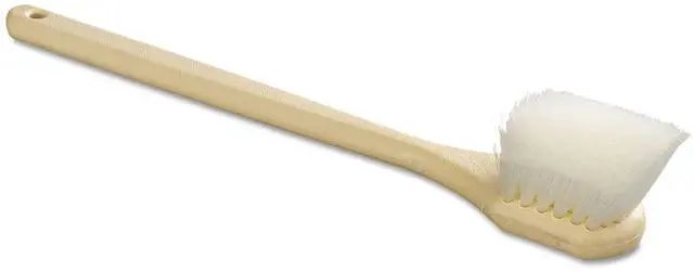 Alt view image 13 of 17 - Boardwalk Utility Brush Nylon Fill 20" Long Tan Handle 4420
