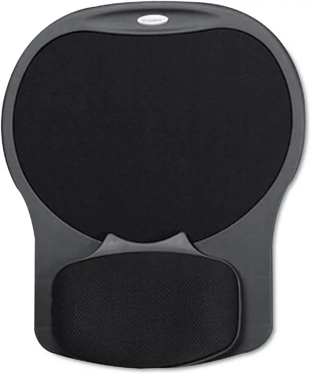 Alt view image 12 of 15 - Fellowes 93730 Easy Glide Gel Mouse Pad with Wrist Rest