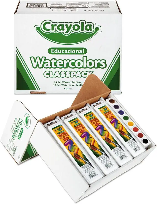 Alt view image 12 of 15 - Crayola Classpack Washable Painting Kit 53-8101