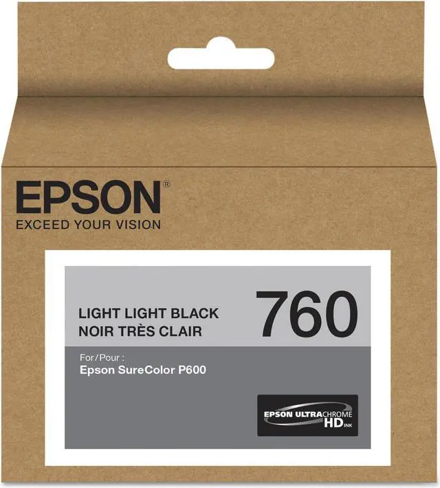 Alt view image 4 of 10 - Epson UltraChrome HD T760 Original Ink Cartridge T760920