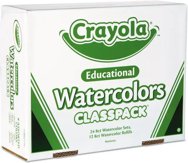 Alt view image 14 of 15 - Crayola Classpack Washable Painting Kit 53-8101