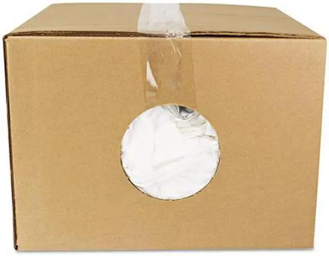 Alt view image 5 of 19 - Hospital Specialty T-Shirt Rags Bleached White 25 Pounds/Bag 45525