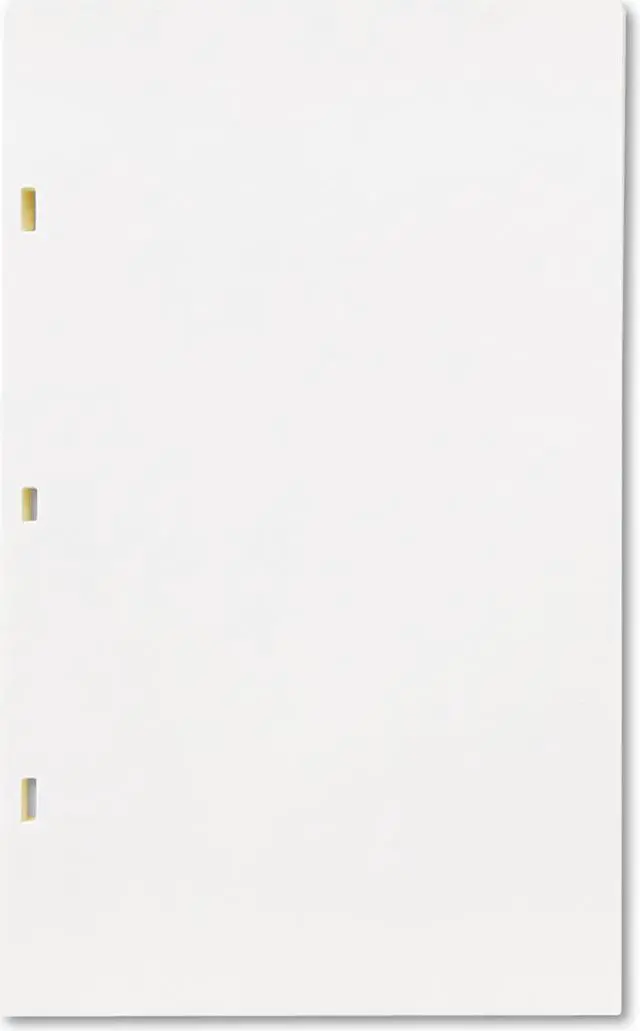 Alt view image 5 of 5 - Looseleaf Minute Book Ledger Sheets, Ivory Linen, 14 X 8-1/2, 100 Shee