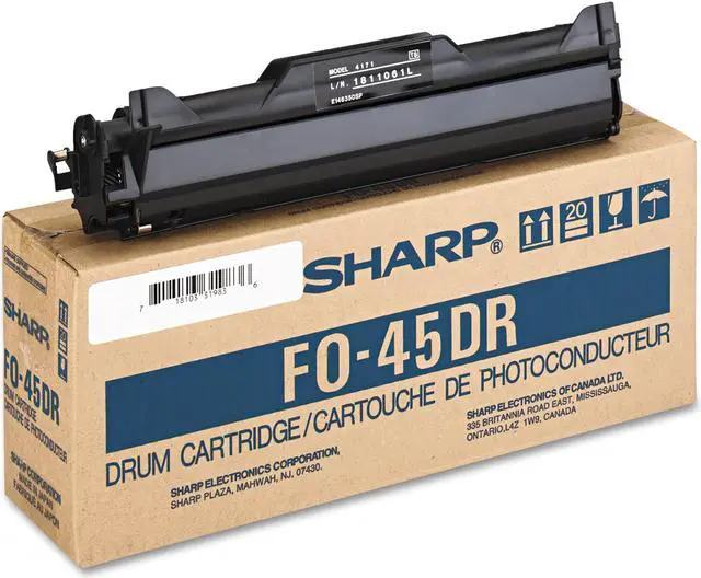 Alt view image 2 of 6 - SHARP FO-45DR Drum Cartridge Black