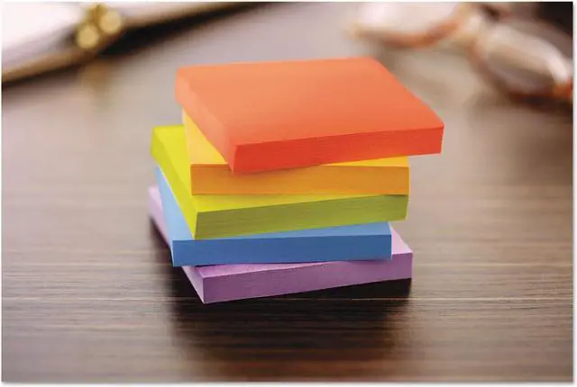 Alt view image 2 of 13 - Post-it Pads in Marrakesh Colors 3 x 3 90-Sheet 5/Pack 6545SSAN
