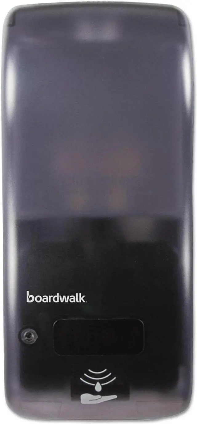 Alt view image 10 of 15 - Boardwalk Rely Hybrid Foam Soap Dispenser 900 mL Black Pearl 12"x5.5"x4" SHF900SBBW