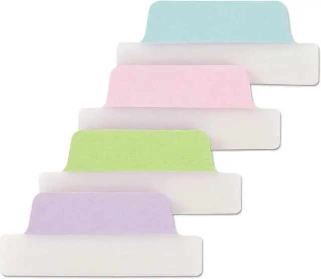 Alt view image 13 of 16 - Avery Tab,3.5"w,Pstl,24/Pk,Ast 74769