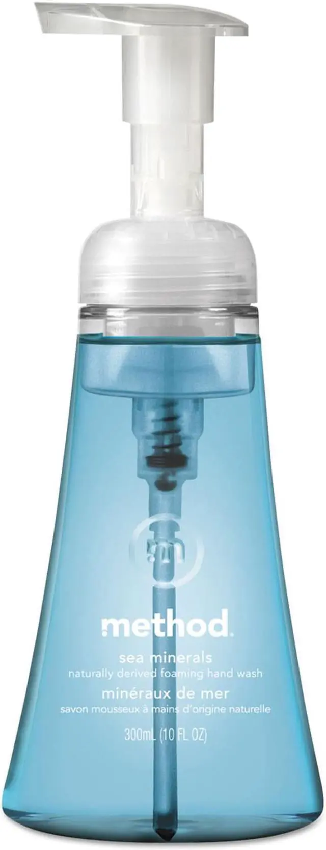 Main image of Method 00365 Foaming Hand Wash, 10oz Pump Bottle, Hand Wash, Sea Minerals, 1Each