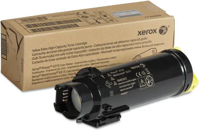 Alt view image 2 of 20 - Xerox 106r03692 Extra High-Yield Toner, 4,300 Page-Yield, Yellow 106R03692