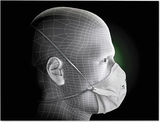 Alt view image 5 of 8 - 3M VFlex Particulate Respirator N95 Regular 50/box 9105