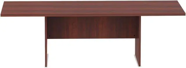 Alt view image 6 of 6 - Alera Valencia Series Conference Table Rectangle 94.5 x 41 3/8 x 29.5 Medium Cherry VA719642MC
