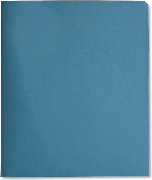 Alt view image 10 of 10 - Smead 2-Pocket Folder w/Tang Fastener Letter 1/2" Cap Blue 25/Box 88052