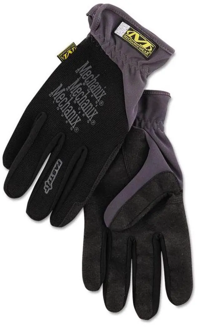 Alt view image 7 of 11 - Mechanix Wear FastFit Work Gloves Black X-Large MFF05011