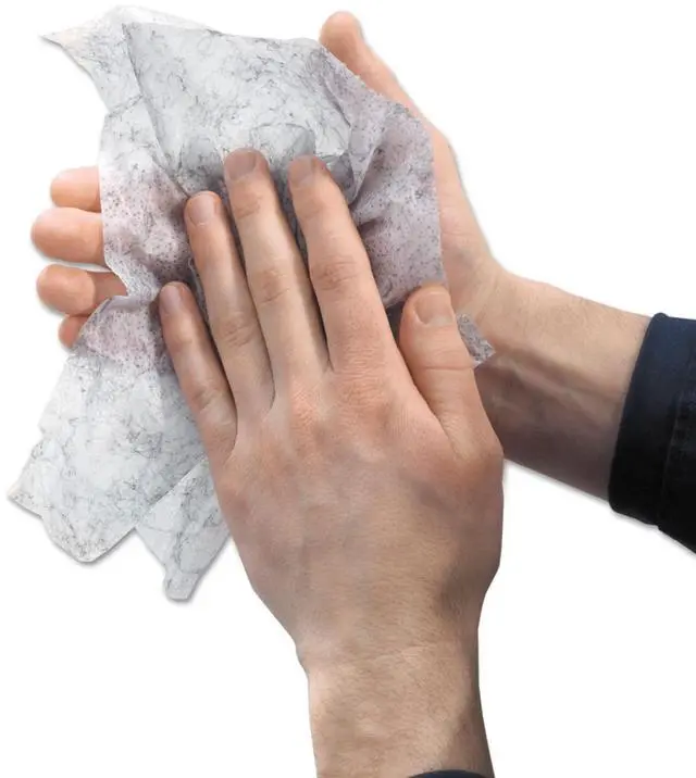 Alt view image 2 of 7 - Scrubbing Towels, 170 Count Bucket, Dual Textured, Wet GOJO 6398-02