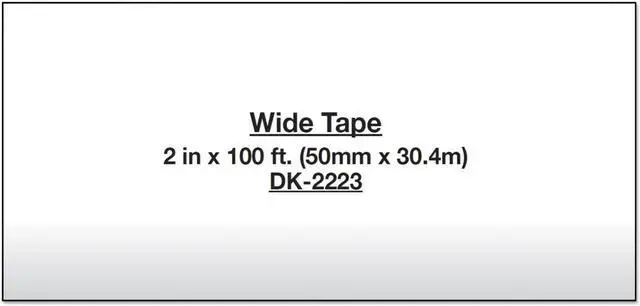 Alt view image 9 of 10 - BROTHER DK2223 PAPER LABEL
